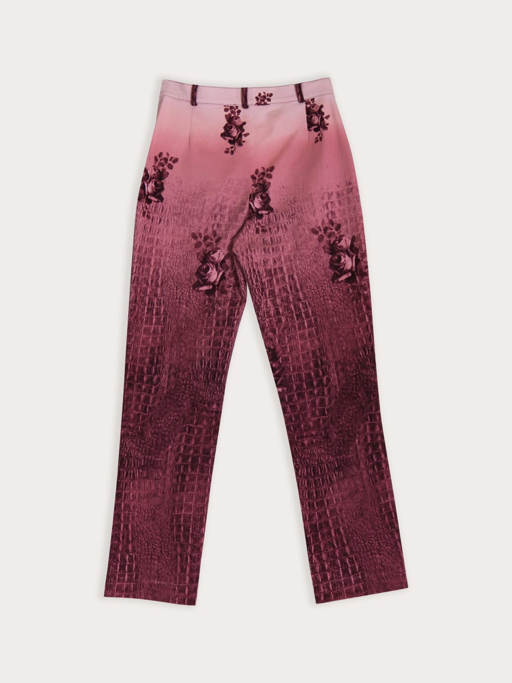 Photo secondaire du produit Pantalon Dégradé Rose Motif Croco de la marque Kaema 