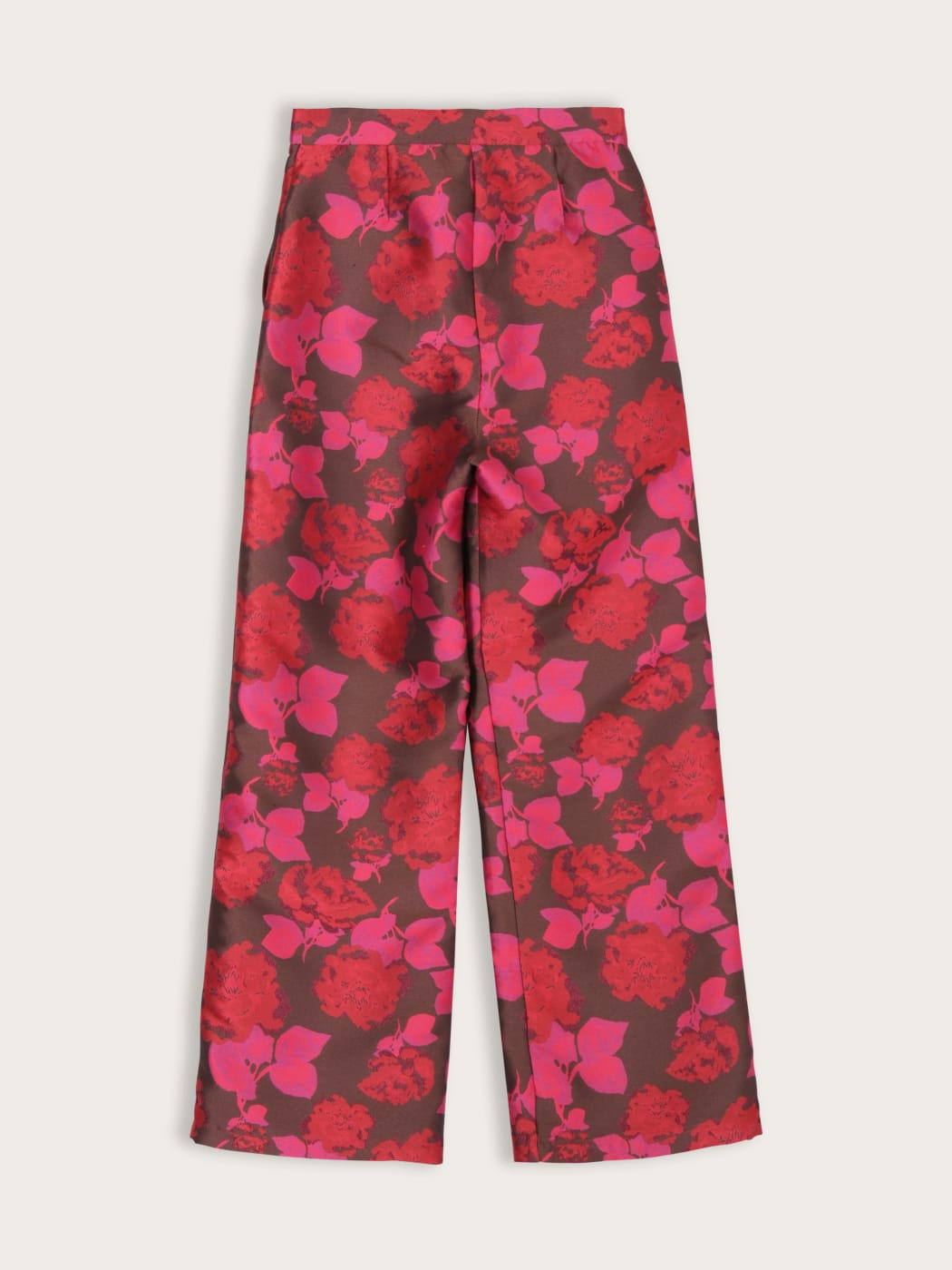 Photo secondaire du produit Pantalon Droit Fleuri Rouge de la marque Psychedelic Overdose