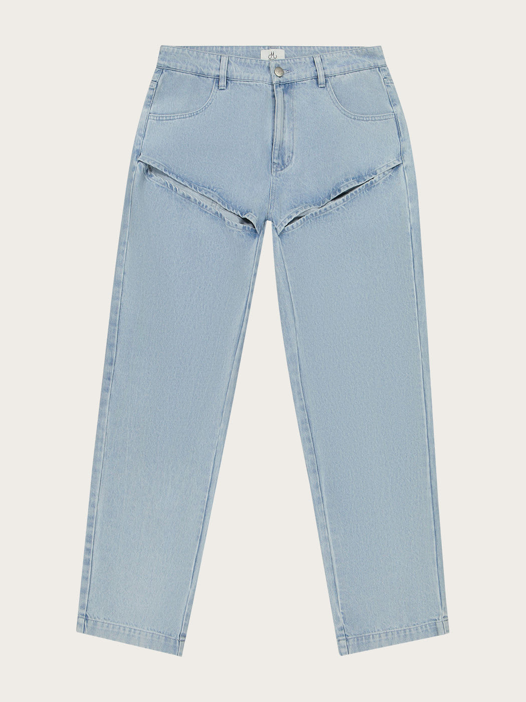 Photo principale du produit Pantalon fendu bleu de la marque Mehdid