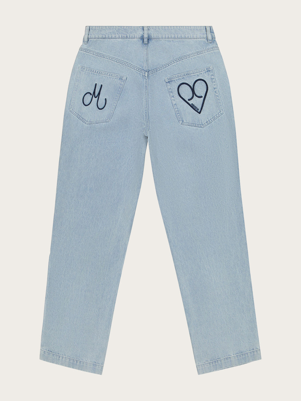 Photo secondaire du produit Pantalon fendu bleu de la marque Mehdid