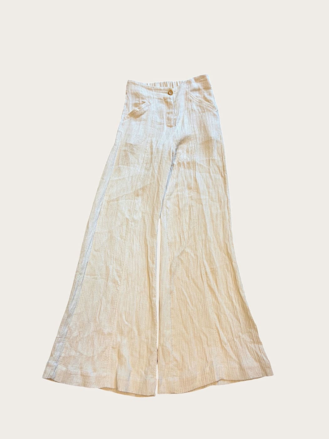 Photo principale du produit Pantalon fluide beige de la marque Sunday Life