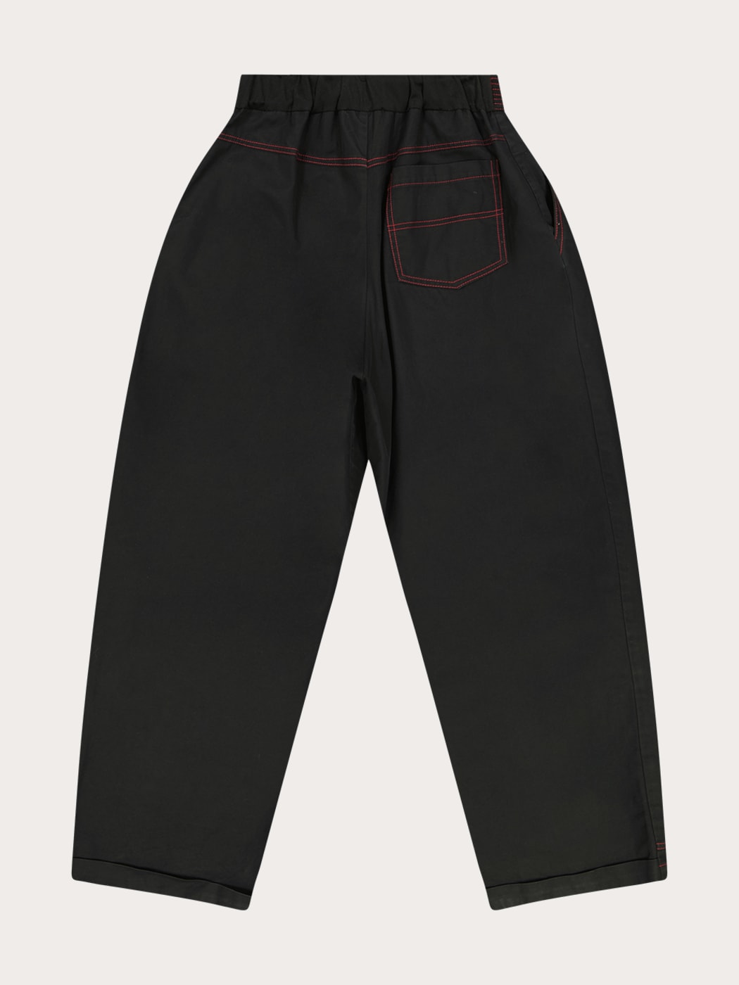 Photo secondaire du produit Pantalon Koché Noir Ample à Plis  de la marque Koché