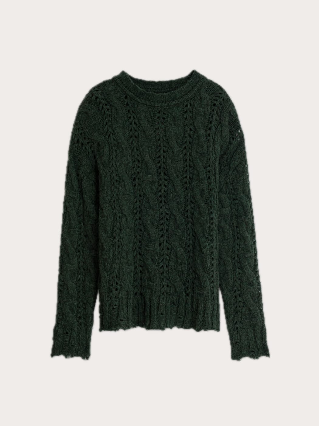 Photo principale du produit Pull en maille vert  de la marque Esthé