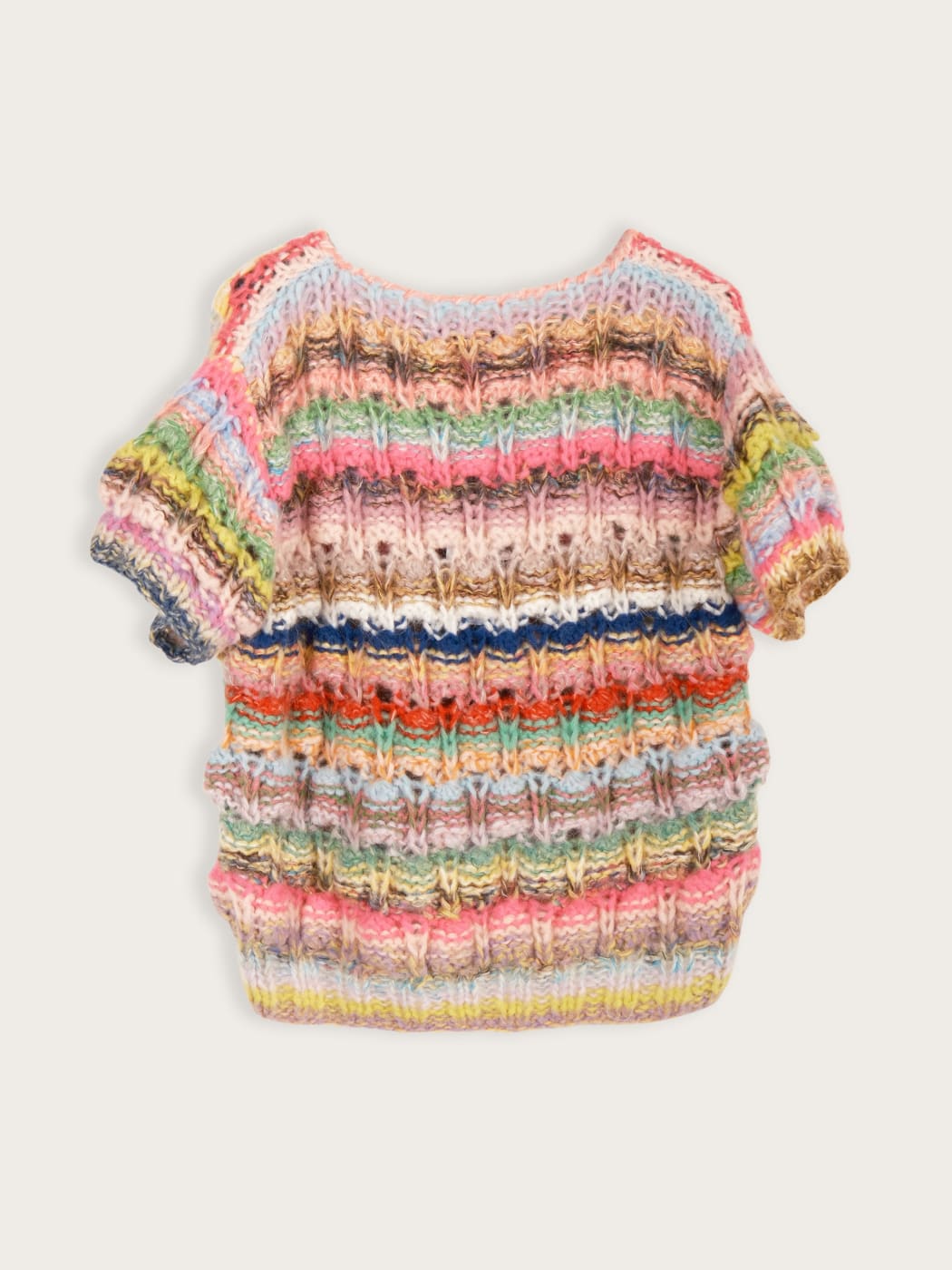 Photo secondaire du produit Pull manches courtes en mailles texturé  de la marque Dawn x Dare