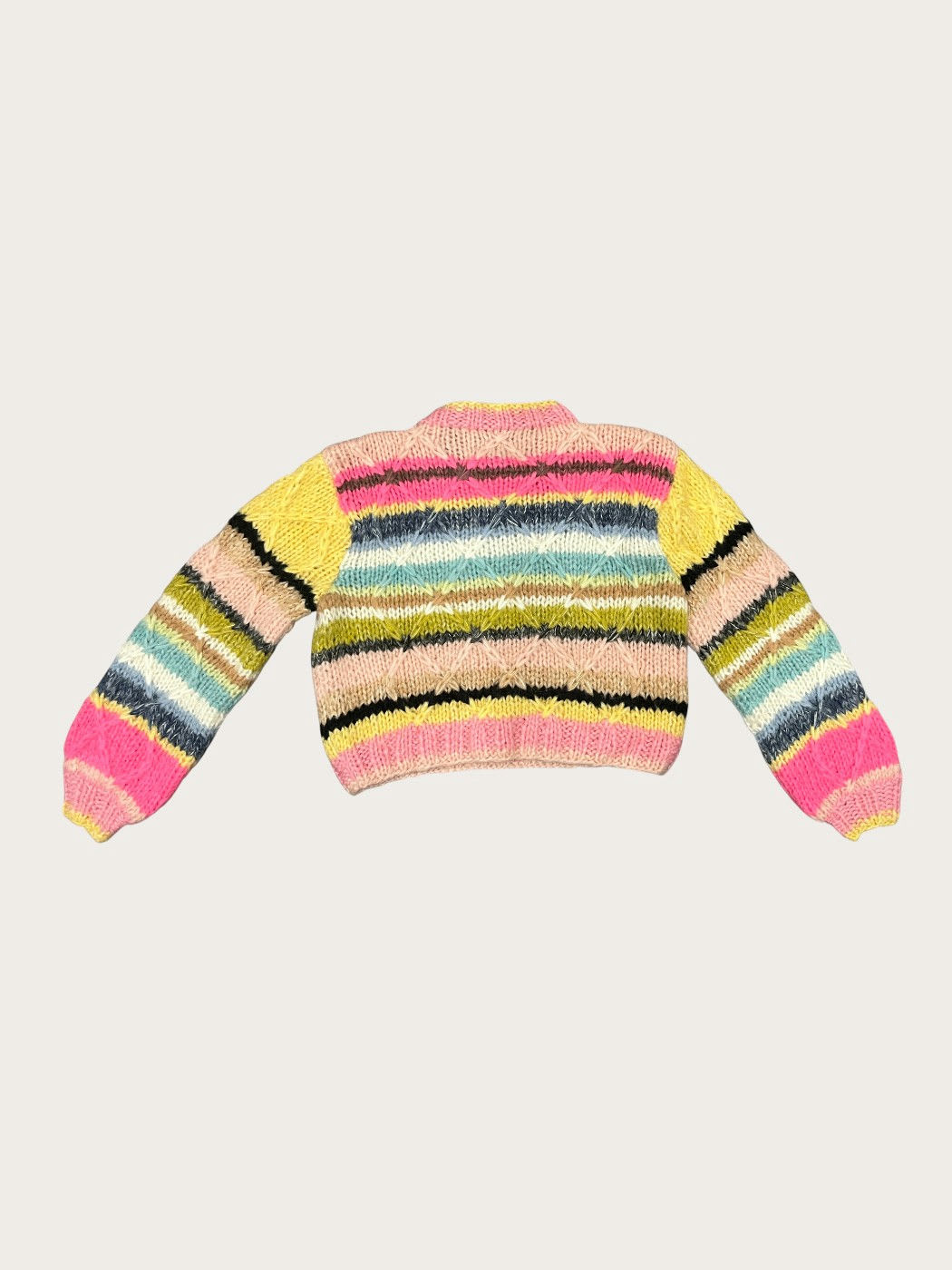 Photo secondaire du produit Pull multicolore à torsades de la marque Dawn x Dare