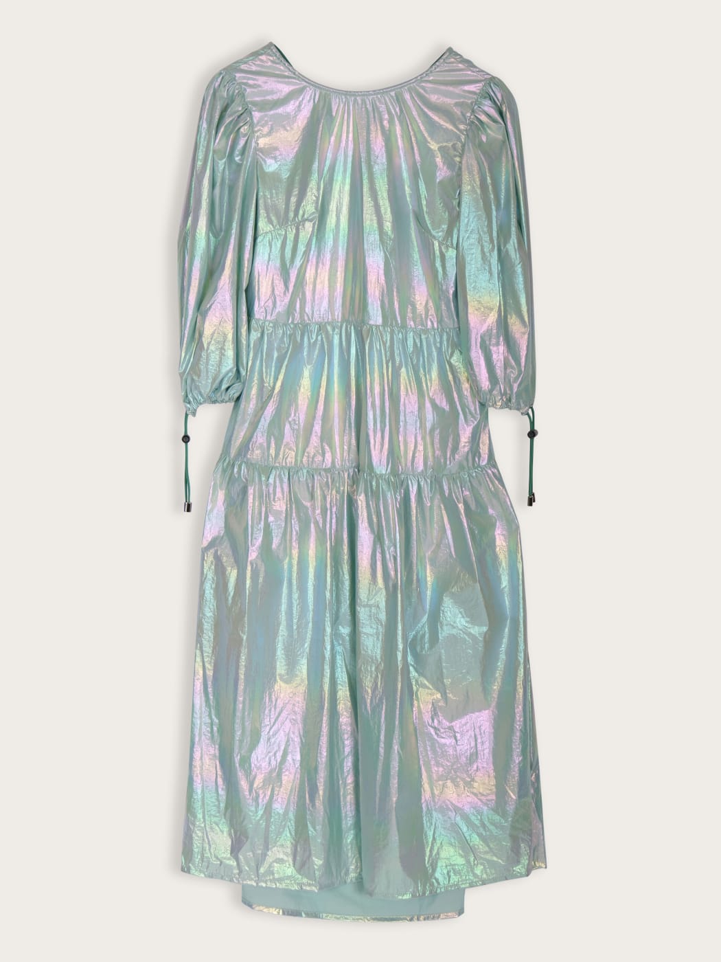 Photo principale du produit Robe bleue métallique dos nu de la marque KkCo