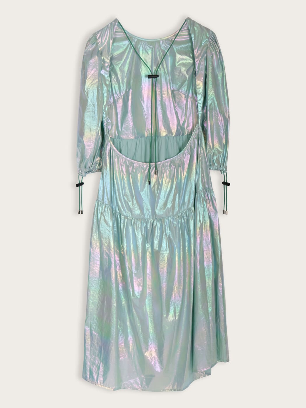 Photo secondaire du produit Robe bleue métallique dos nu de la marque KkCo