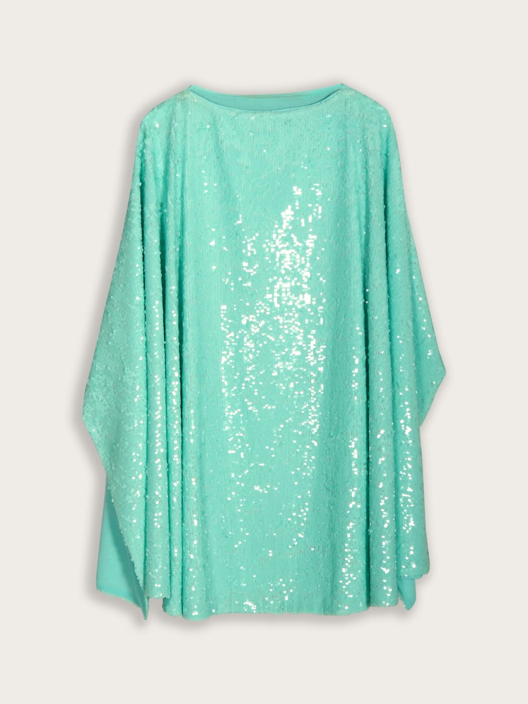 Photo principale du produit Robe Cape Sequin Turquoise de la marque Essentiel Antwerp