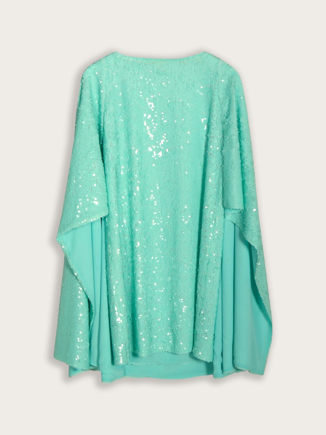 Photo secondaire du produit Robe Cape Sequin Turquoise de la marque Essentiel Antwerp