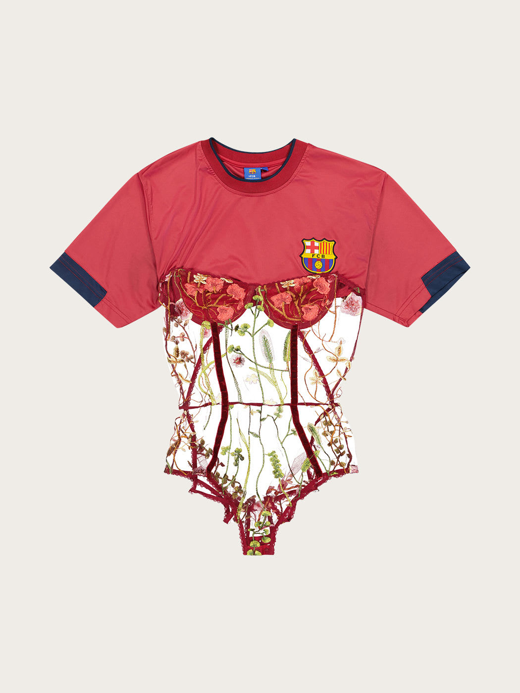 Photo principale du produit Robe corset FC Barcelone de la marque Dilemma