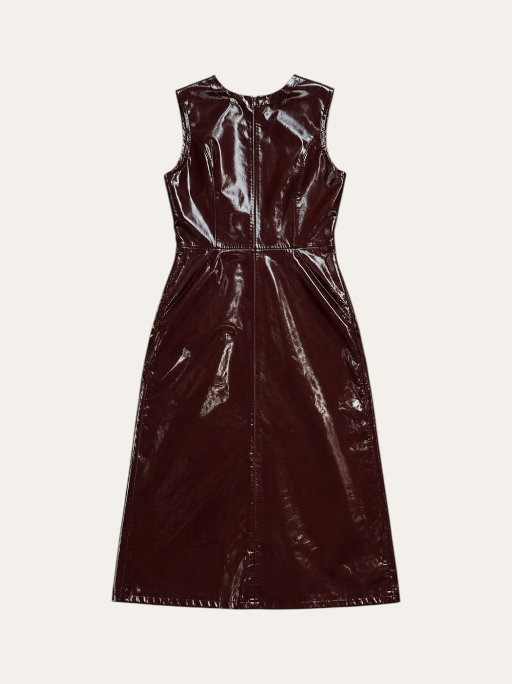 Photo secondaire du produit Robe en cuir Marron de la marque Stella Nova