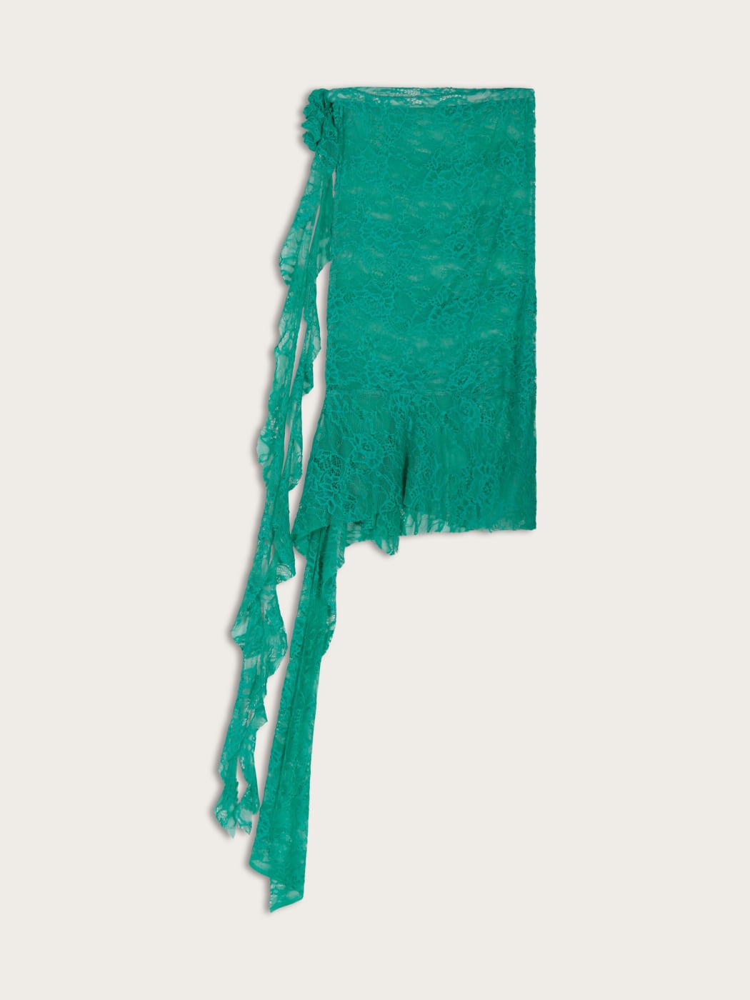 Photo principale du produit Robe en dentelle verte de la marque Kaema 