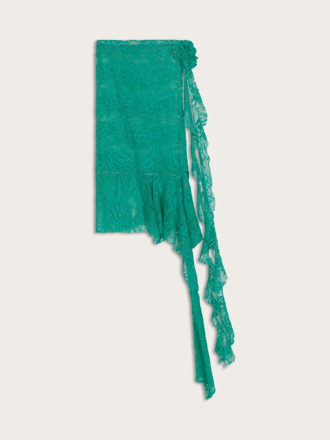 Photo secondaire du produit Robe en dentelle verte de la marque Kaema 