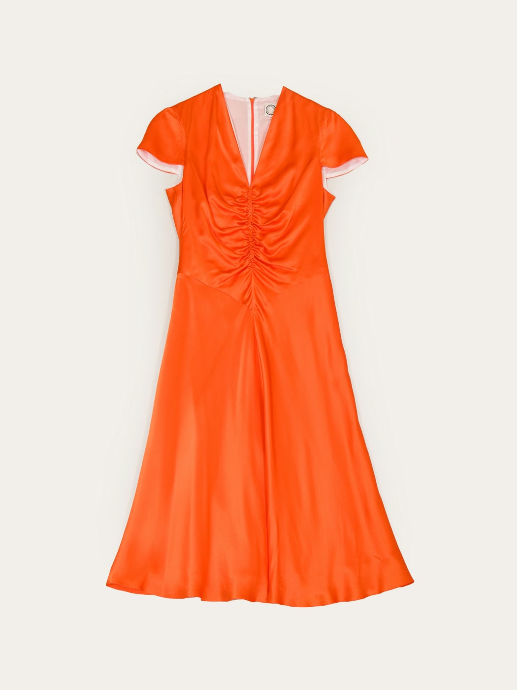 Photo principale du produit Robe en Soie Orange de la marque Ines de la Fressange Paris