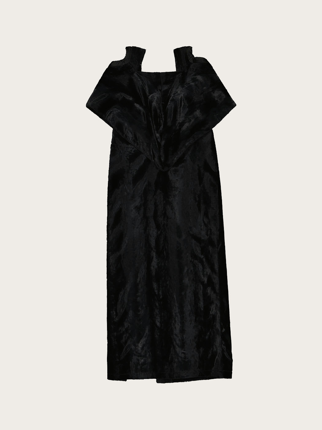 Photo principale du produit Robe en velours noire de la marque Pressiat