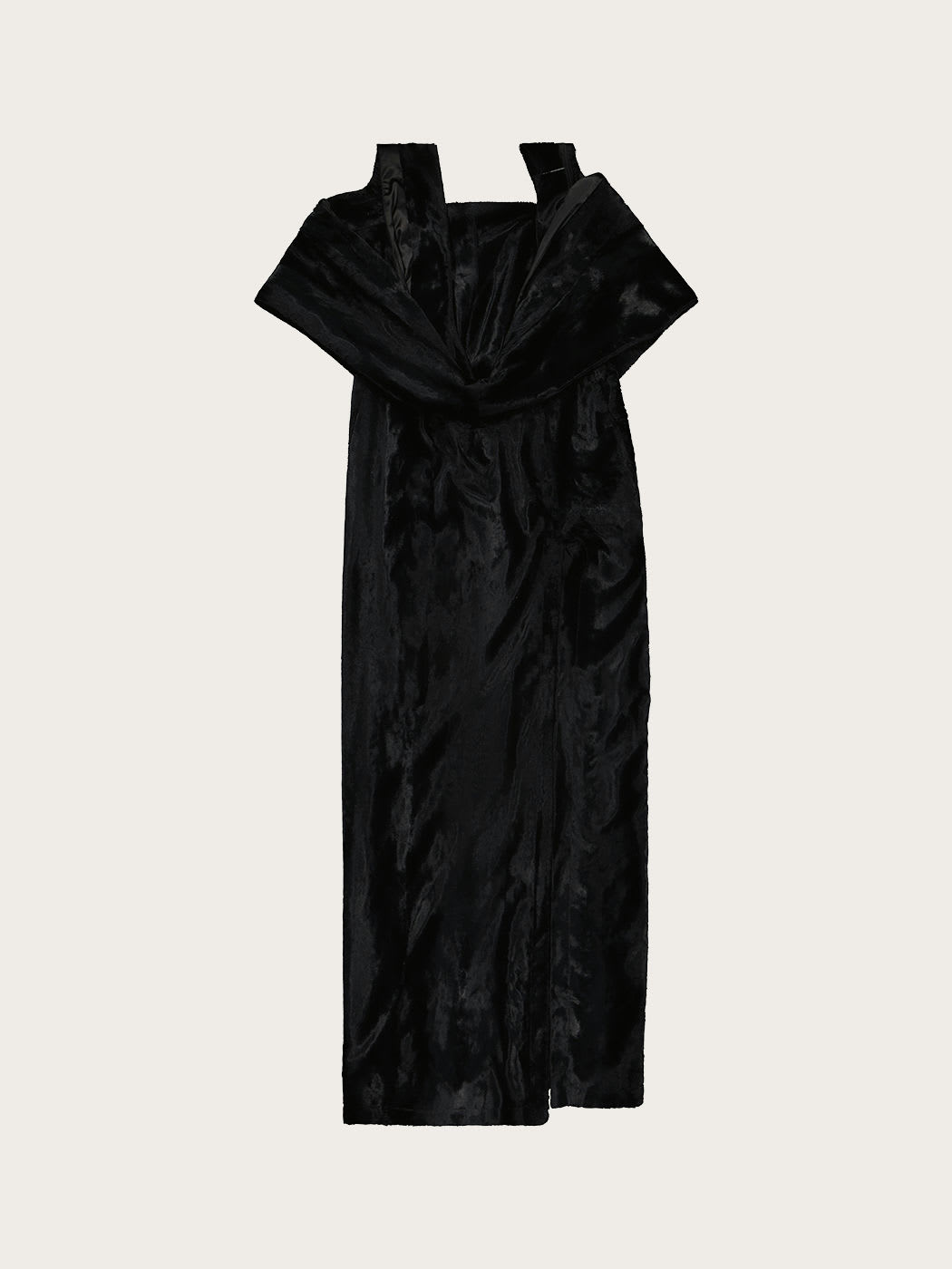 Photo secondaire du produit Robe en velours noire de la marque Pressiat