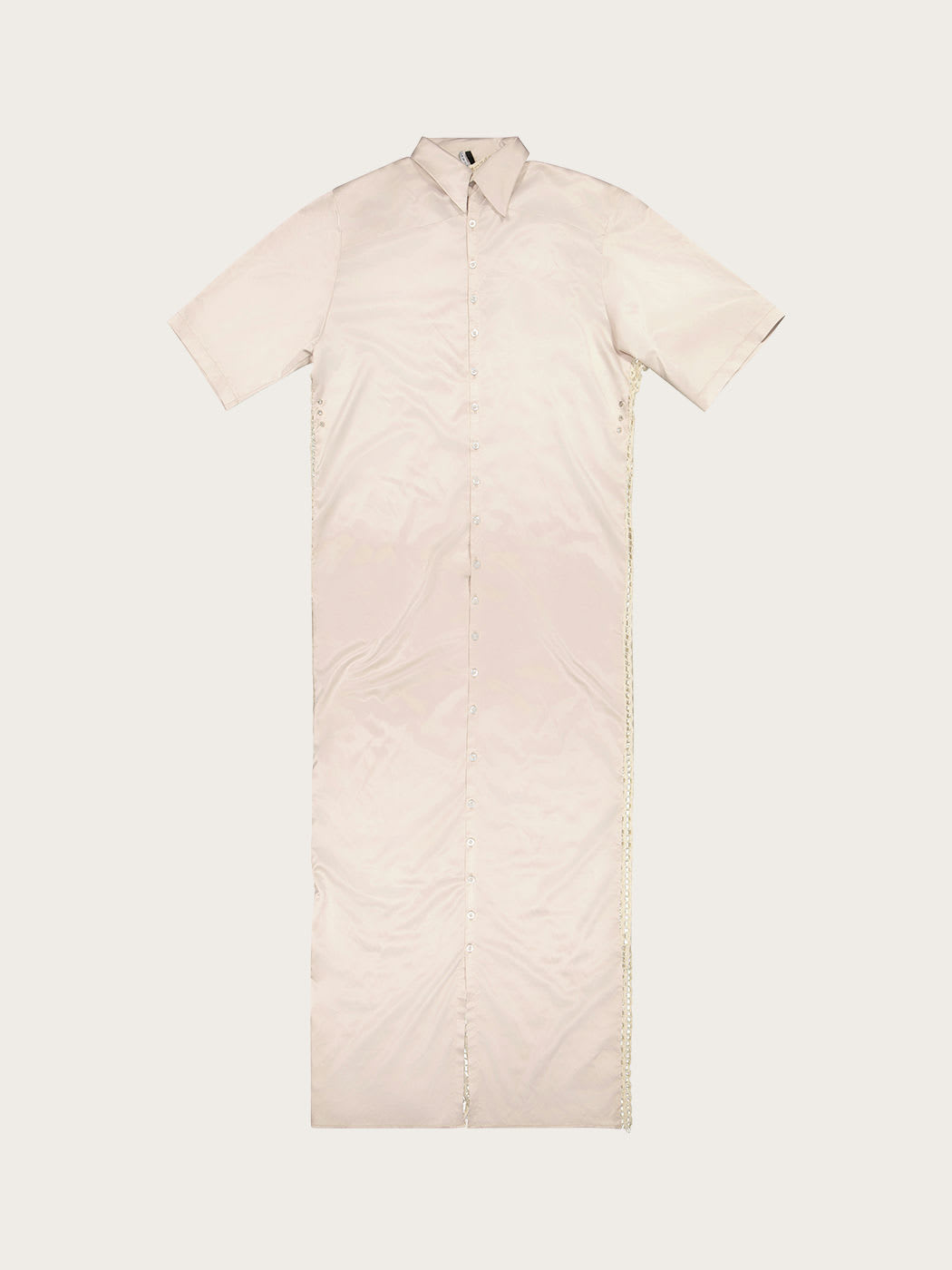 Photo principale du produit Robe filet et soie de la marque Pressiat