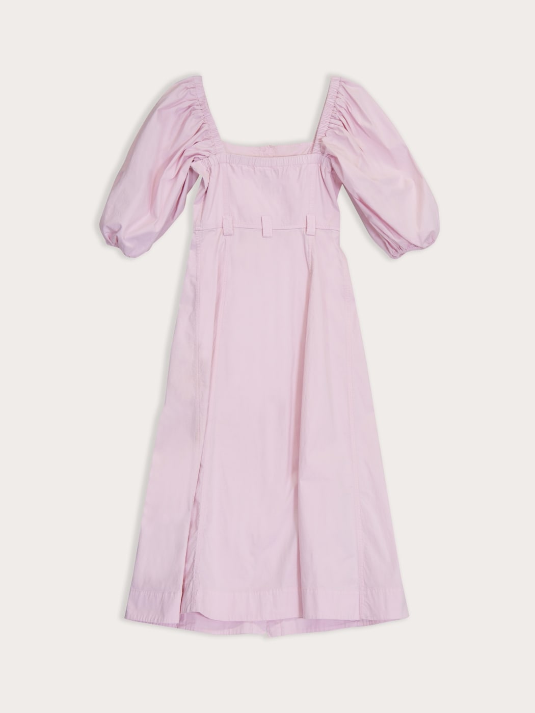 Photo secondaire du produit Robe Ganni en Toile de Coton Rose  de la marque Ganni