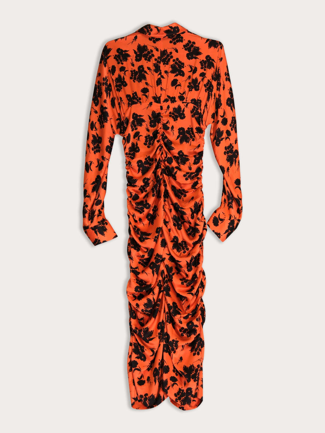 Photo secondaire du produit Robe Ganni Orange à Motif Fleuri   de la marque Ganni