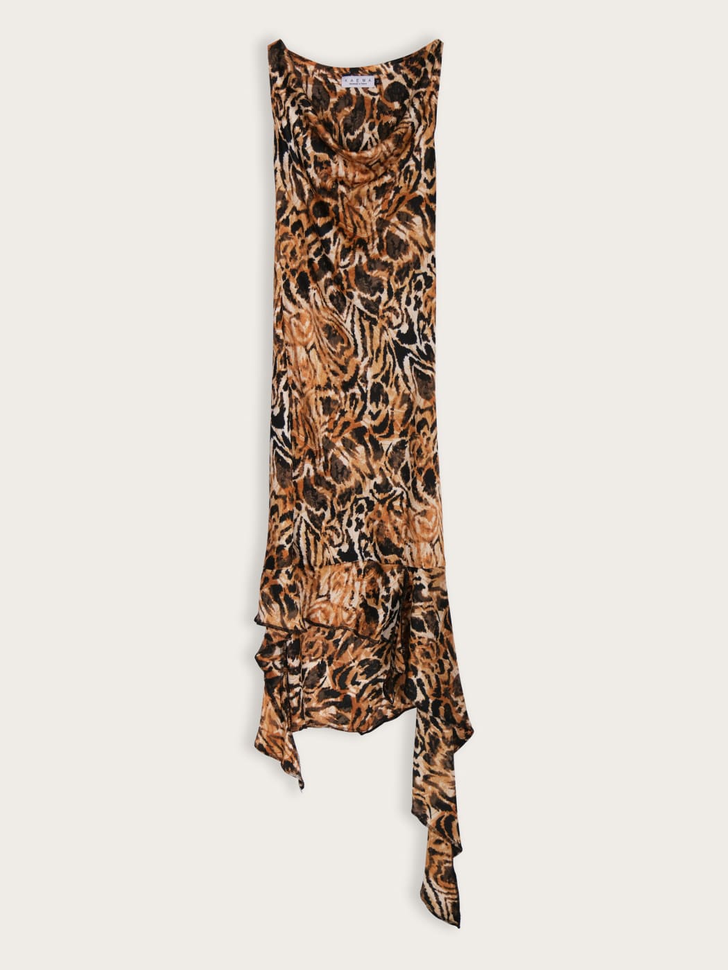 Photo principale du produit Robe longue motif léopard de la marque Kaema 