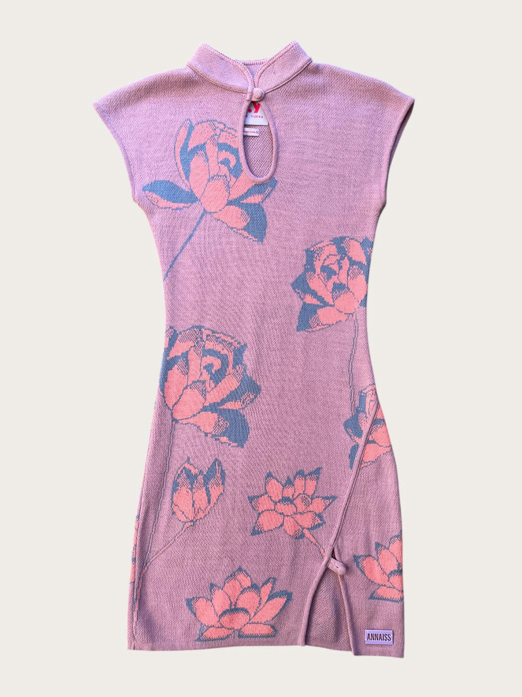 Photo principale du produit Robe mini violette  de la marque Annaiss Yucra