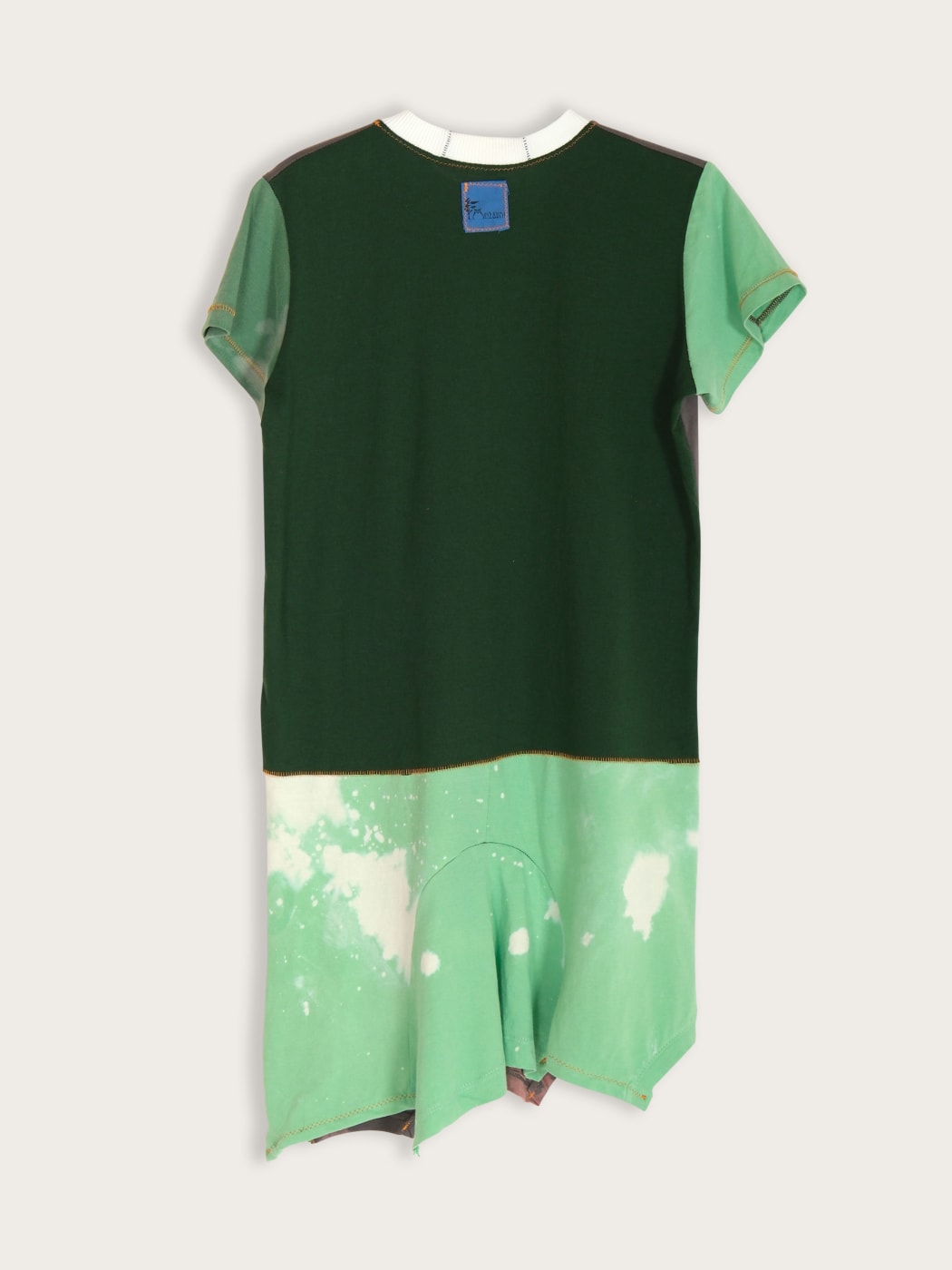 Photo secondaire du produit Robe tee-shirt verte de la marque Meïloumi