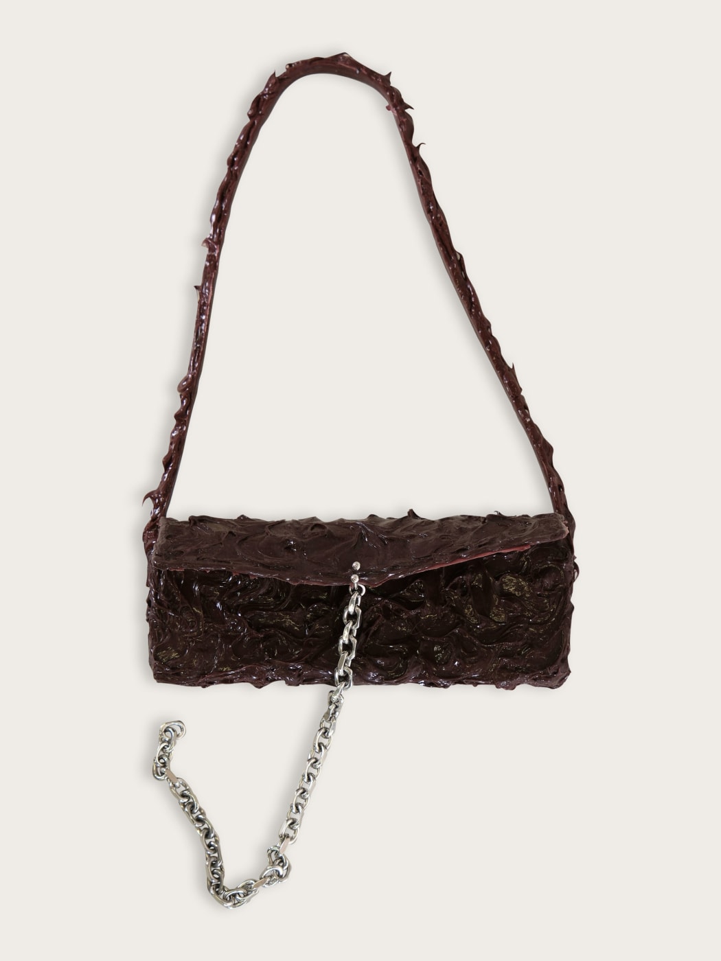 Photo principale du produit Sac baguette en silicone de la marque Trolli Couture