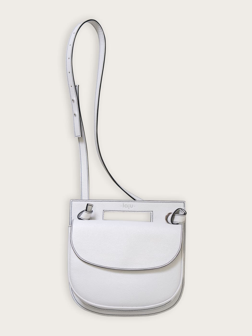 Photo principale du produit Sac en Cuir Blanc de la marque LAJU Paris