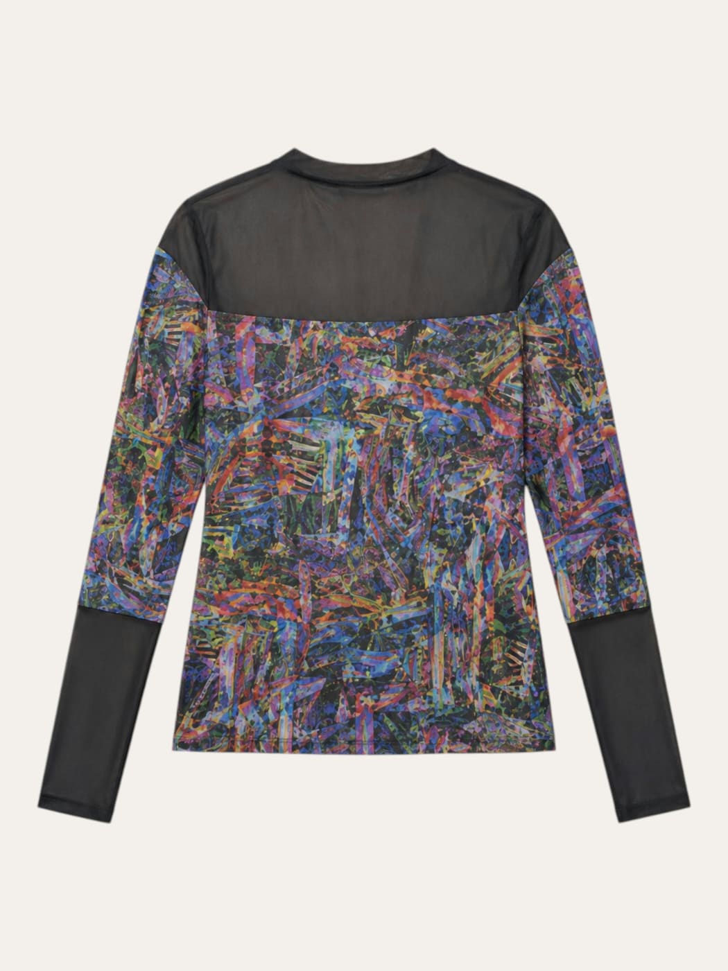 Photo secondaire du produit T-shirt mesh multicolore de la marque Fera Poppies