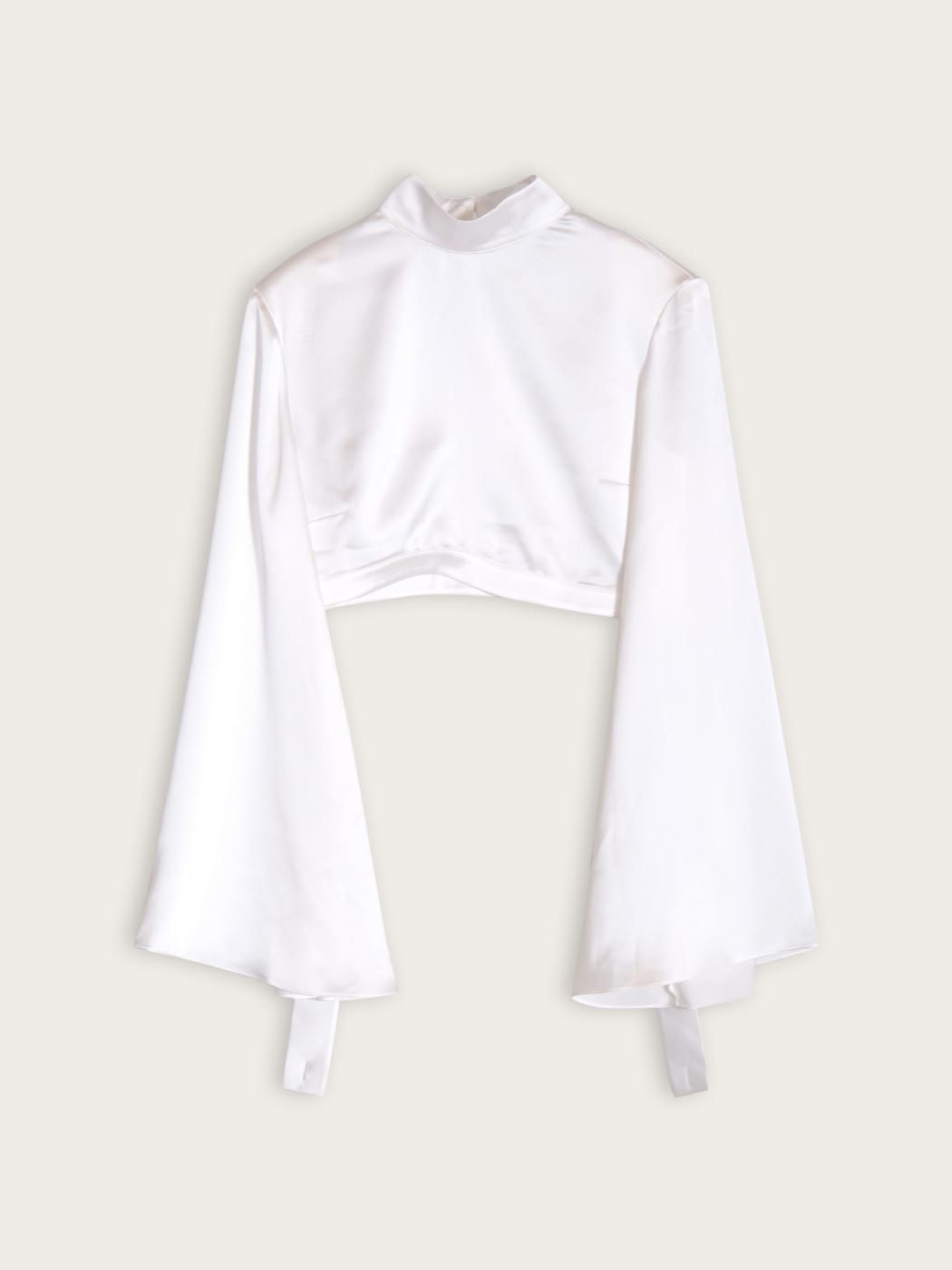 Photo principale du produit Top Court Blanc Col Montant de la marque Liani 