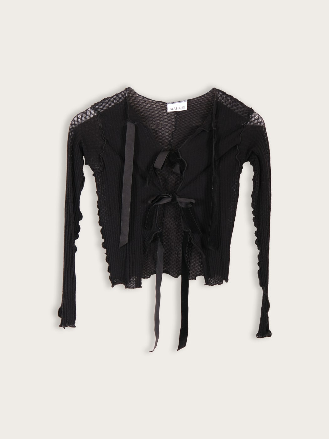 Photo principale du produit Top manches longues à nœuds  de la marque Mahaud