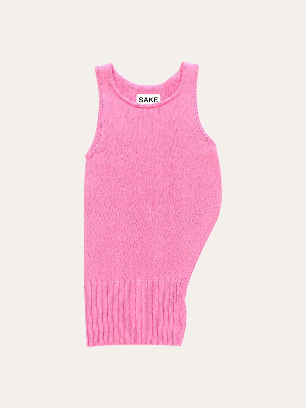 Photo principale du produit Top rose asymétrique  de la marque Sake