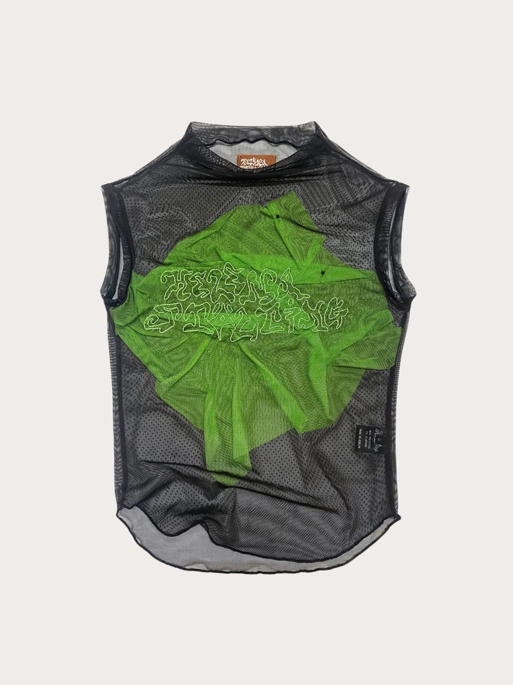 Photo principale du produit Top transparent drapé  de la marque Helena Stölting