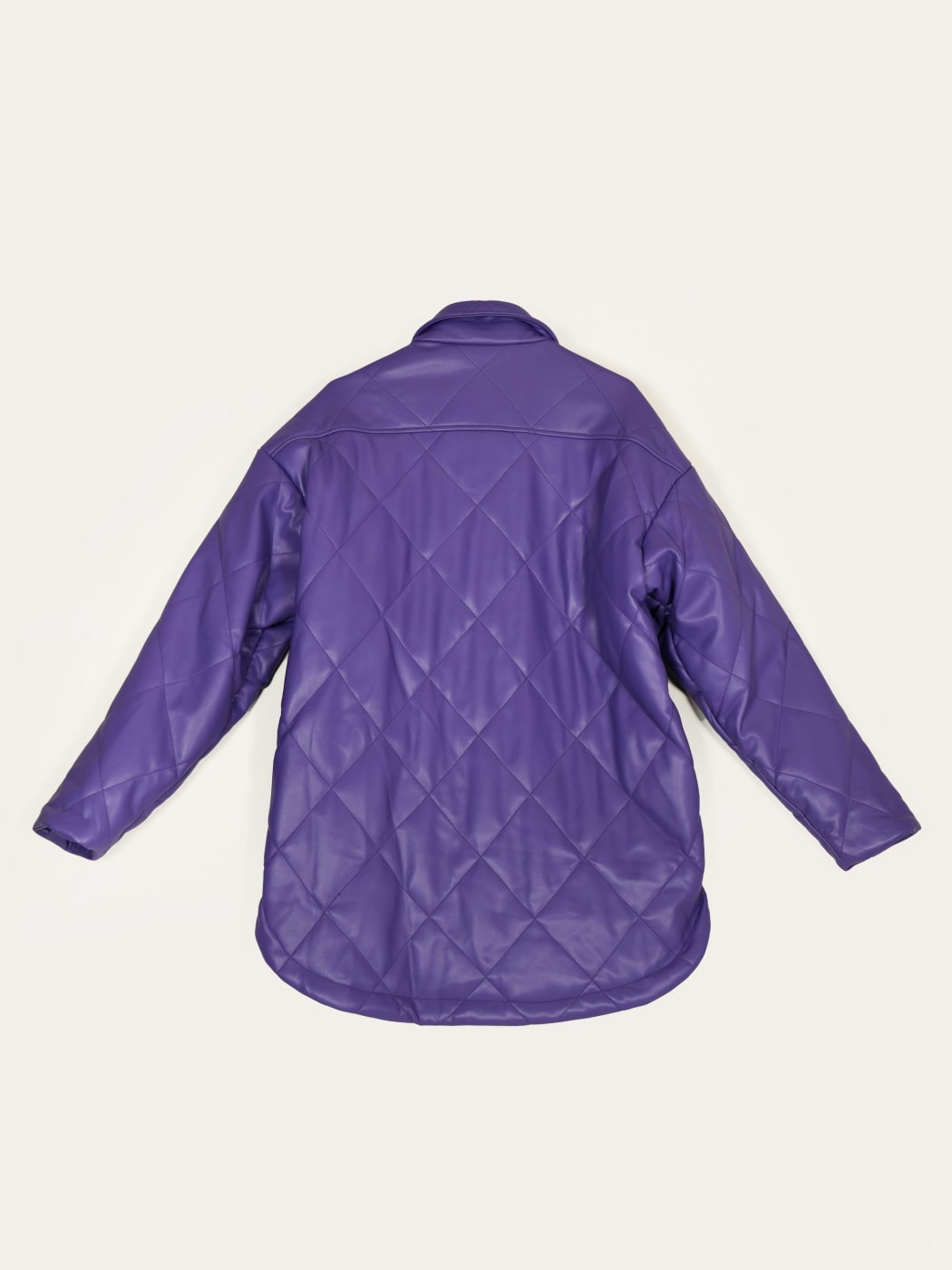 Photo secondaire du produit Veste-Chemise Violette Matelassée de la marque Apparis