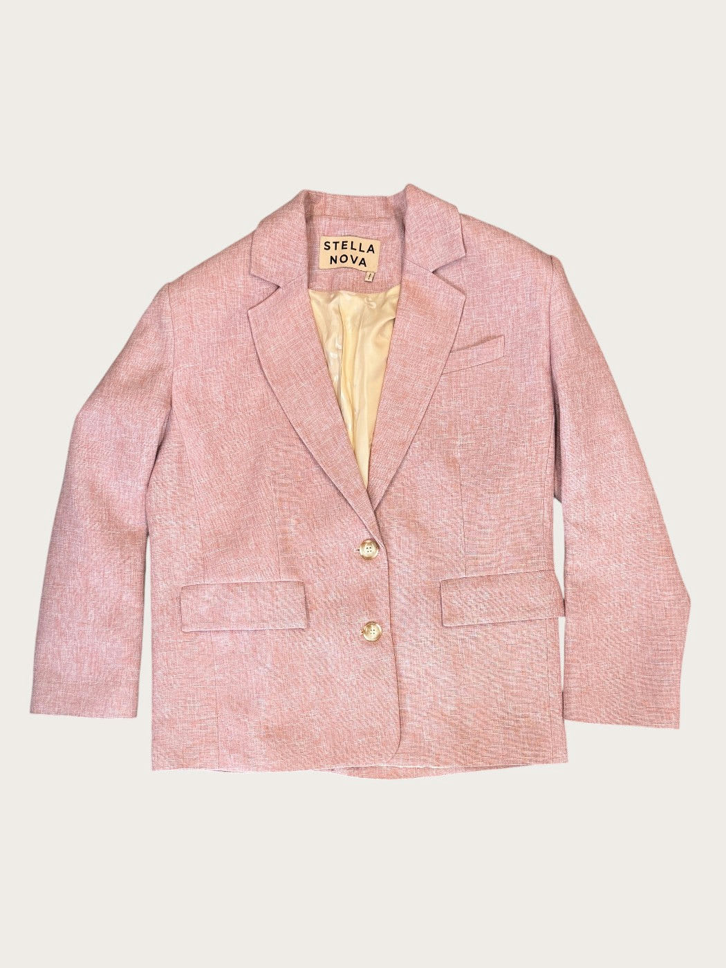 Photo principale du produit Veste costume rose pâle de la marque Stella Nova