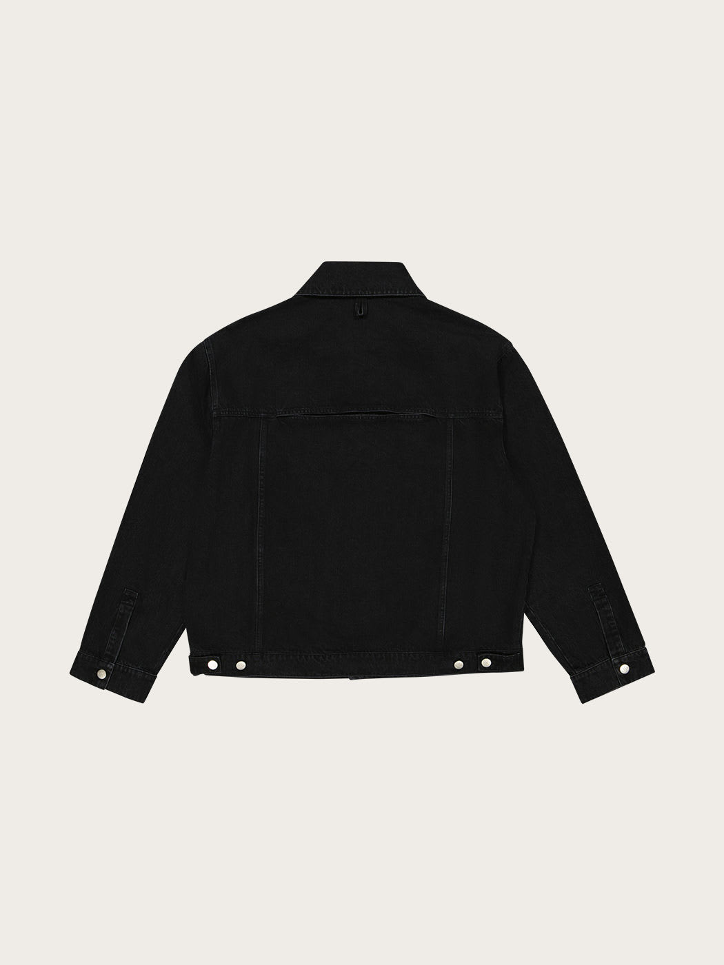 Photo secondaire du produit Veste en jean fendue noire de la marque Mehdid