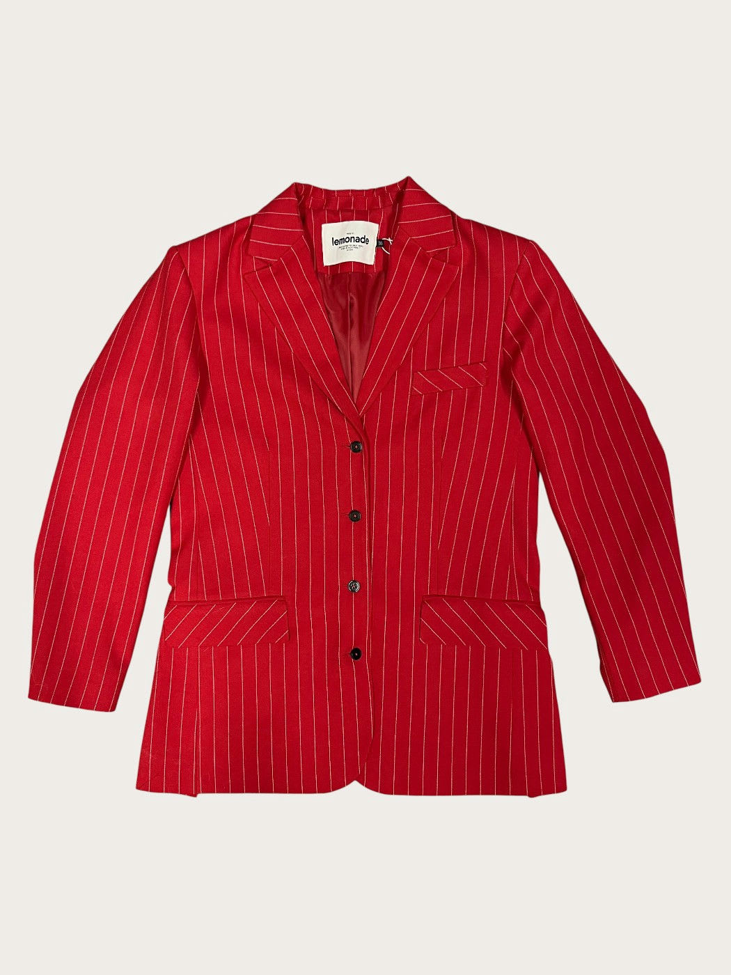 Photo principale du produit Veste rayures tennis rouge de la marque Make My Lemonade
