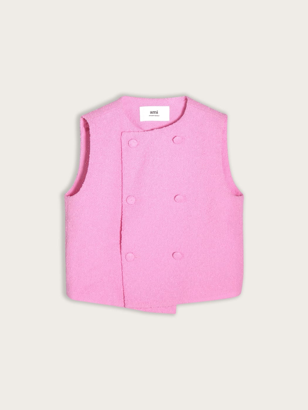 Photo principale du produit Veston Crop Rose de la marque AMI Paris