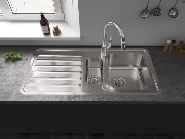 Kitchens Dubai Stainless Steel Kitchen Sink 