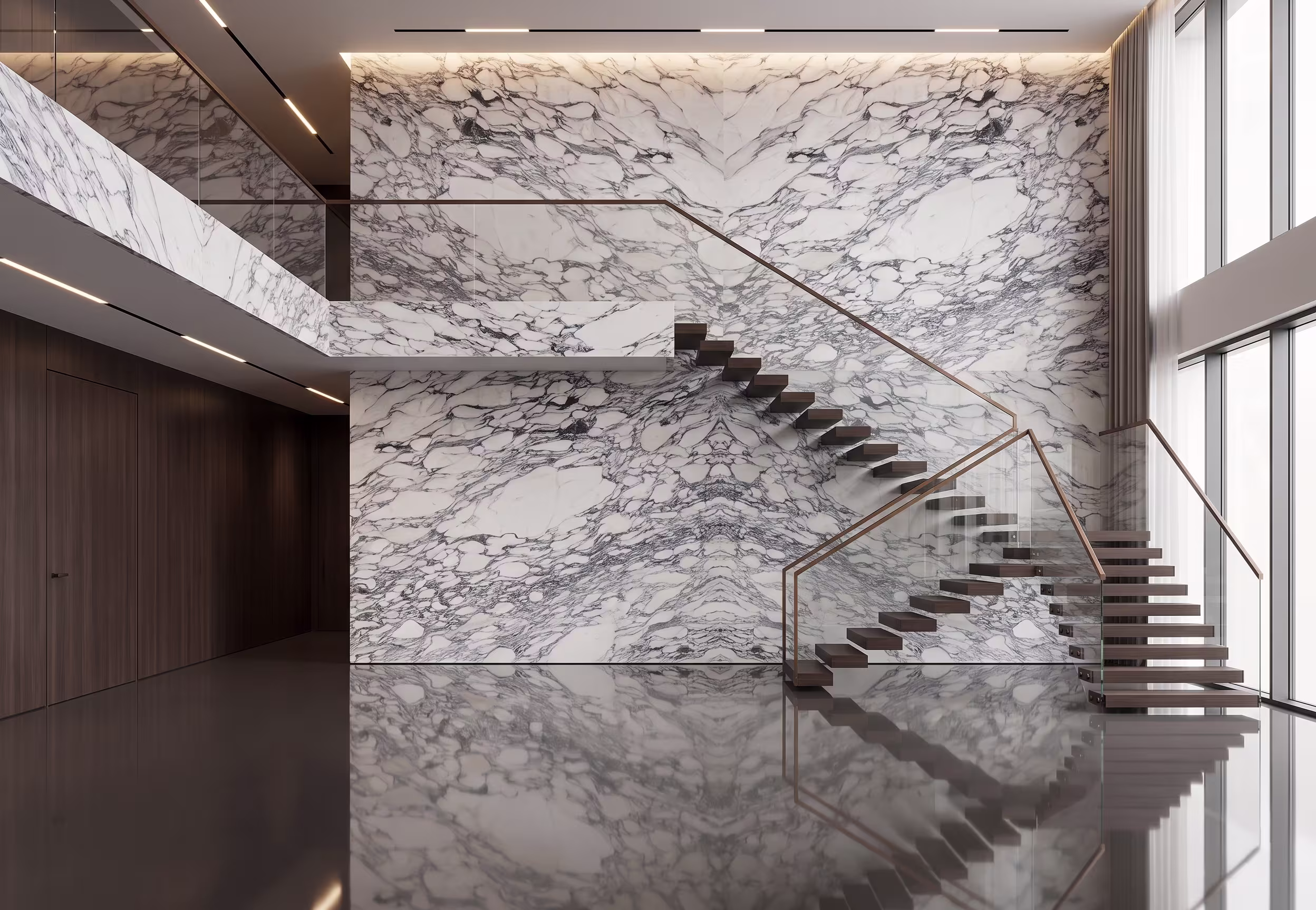 Italian marble supplier Dubai. Calacatta, Statuario luxury marble UAE