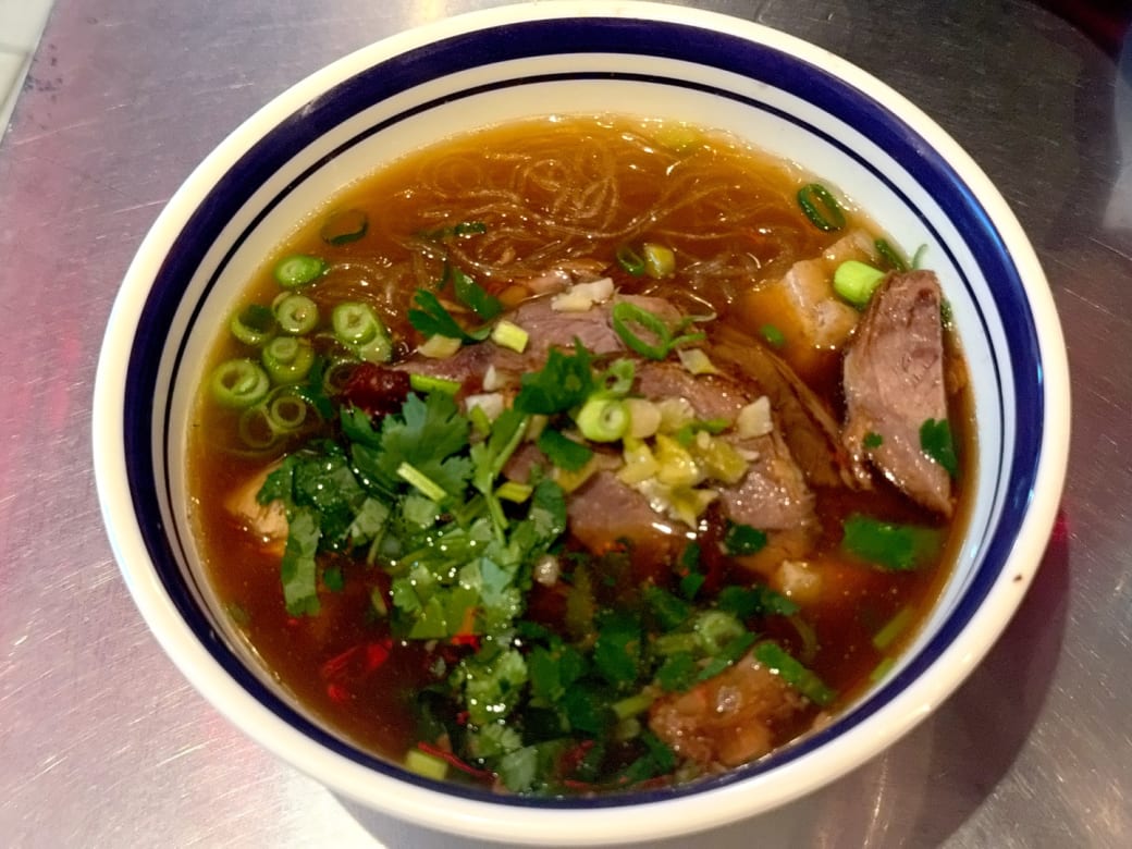 Sliced Beef Vermicelli Soup at Lee's Dumpling 小李汤包