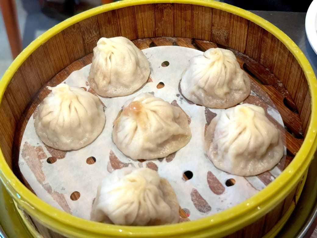 Black Truffle and Pork Xlb at Lee's Dumpling 小李汤包