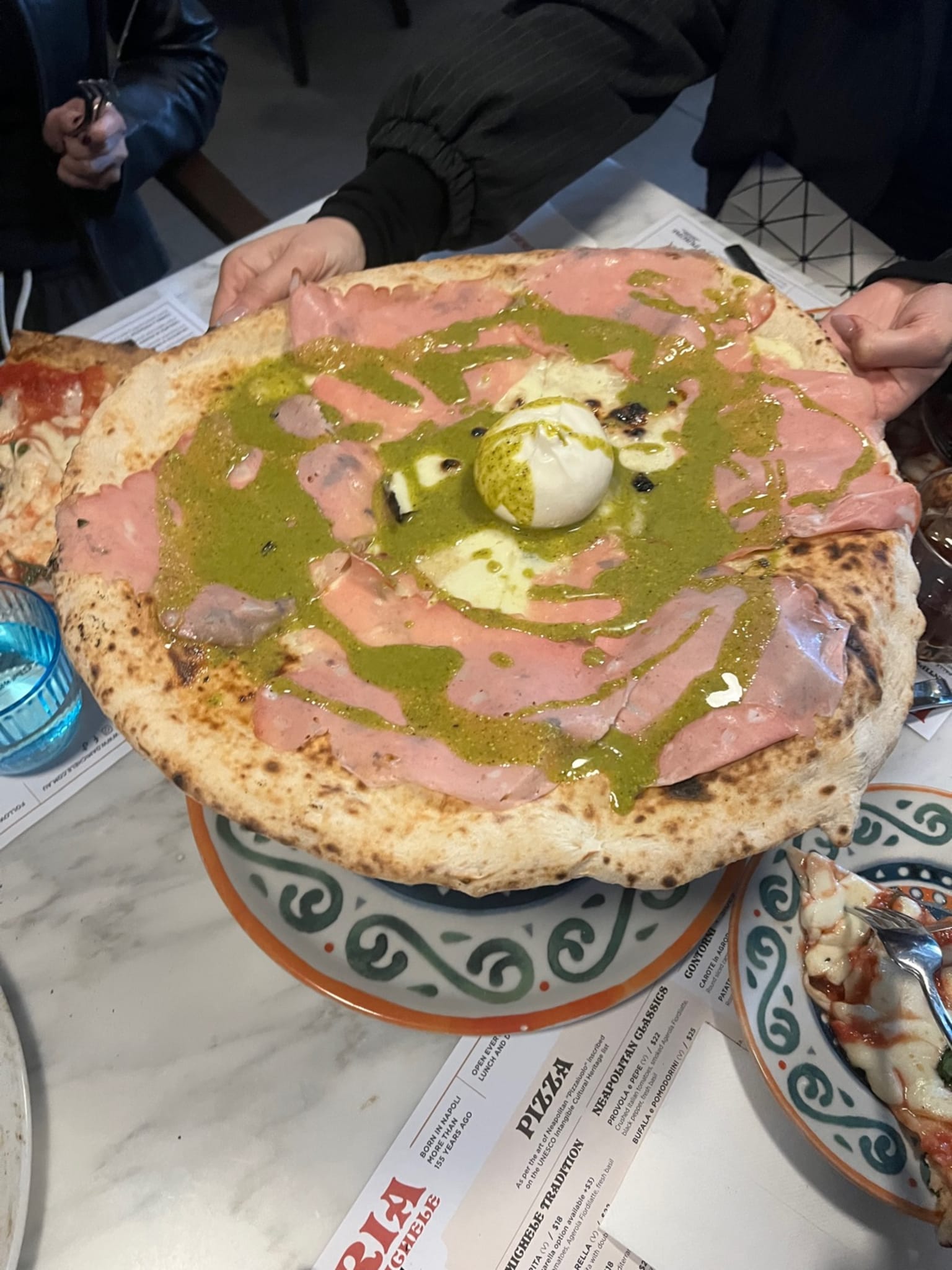 Mortadella E Burratina at Da Michele Sydney
