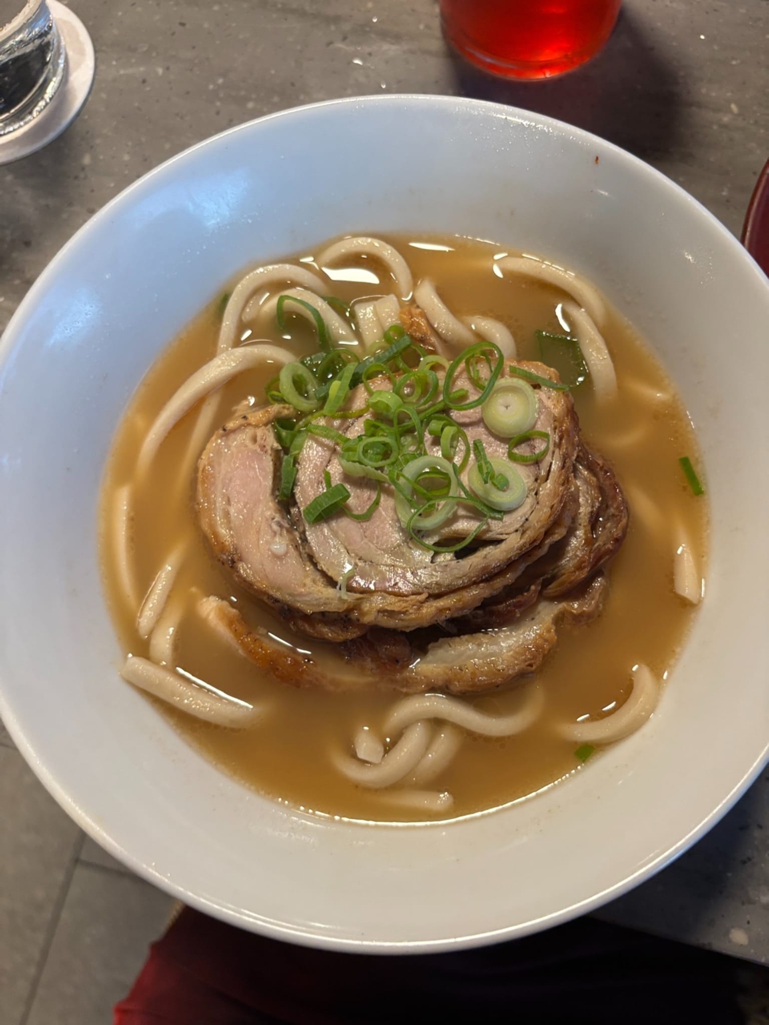 Star Udon - Rich Pork Broth, Roasted Pork Belly, Scallions at Star Noodle