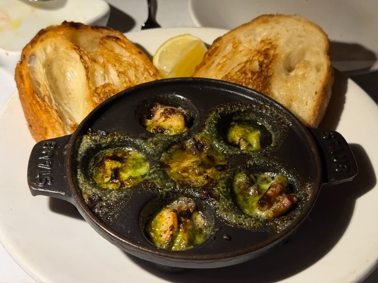 Tako À L'escargot at Merriman's Kapalua