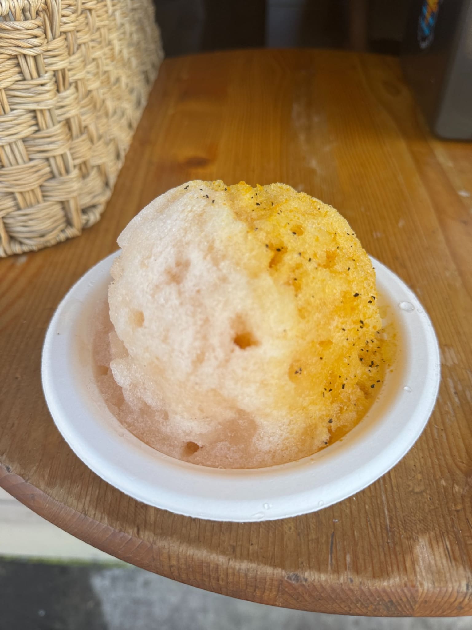 Lychee Passionfruit at Kula Shave Ice