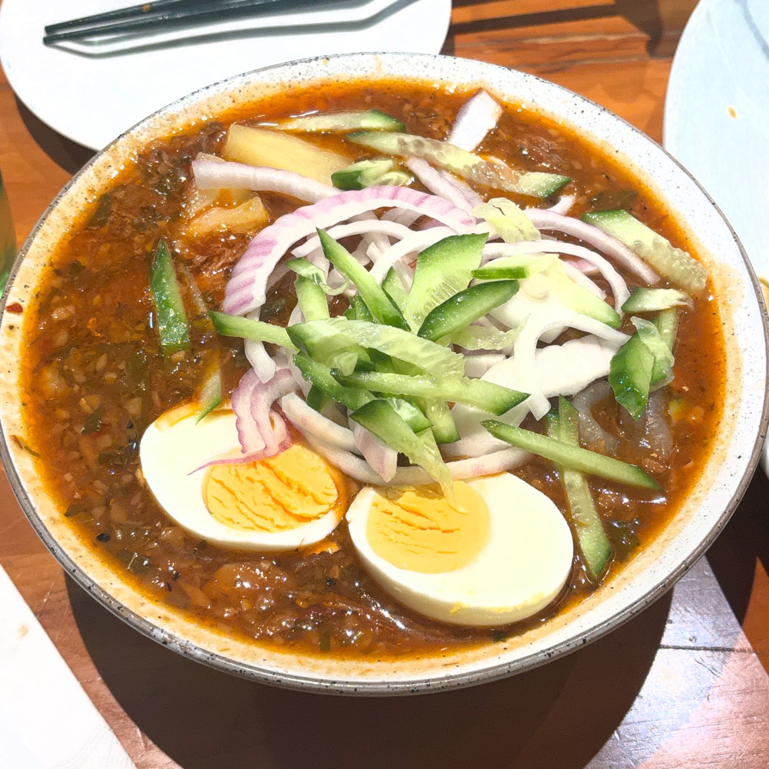 Assam Laksa at Sam Po Malaysia Kitchen