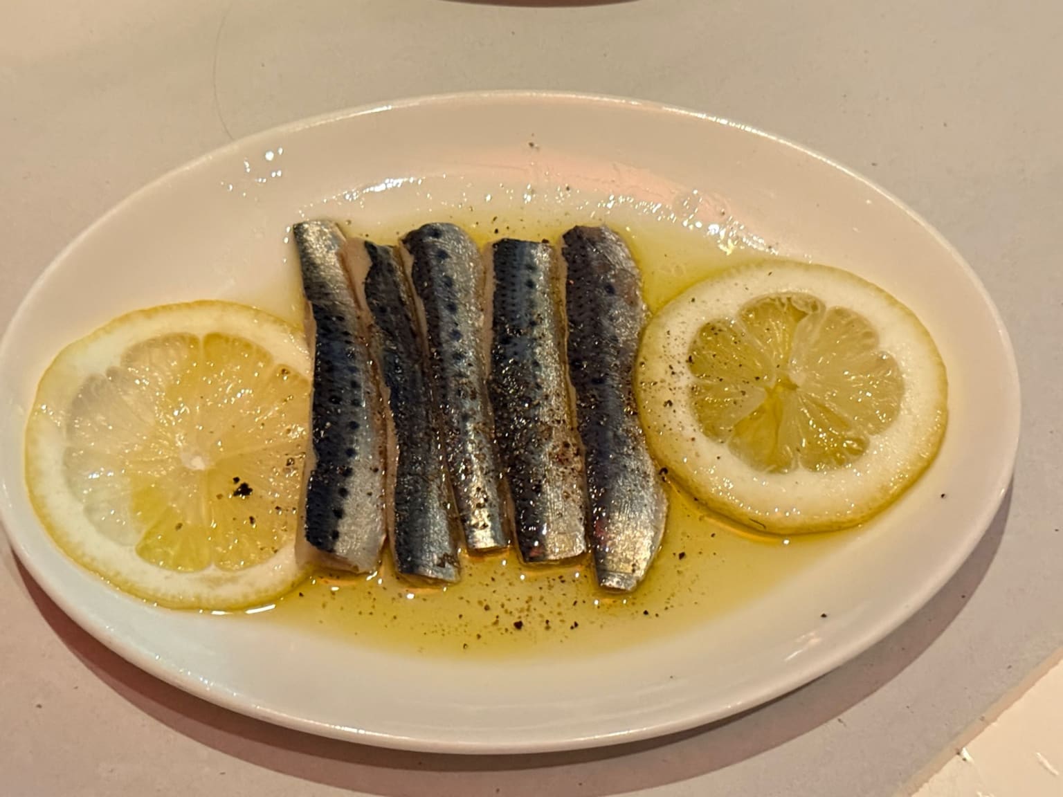 Sardines at Bar Totti's