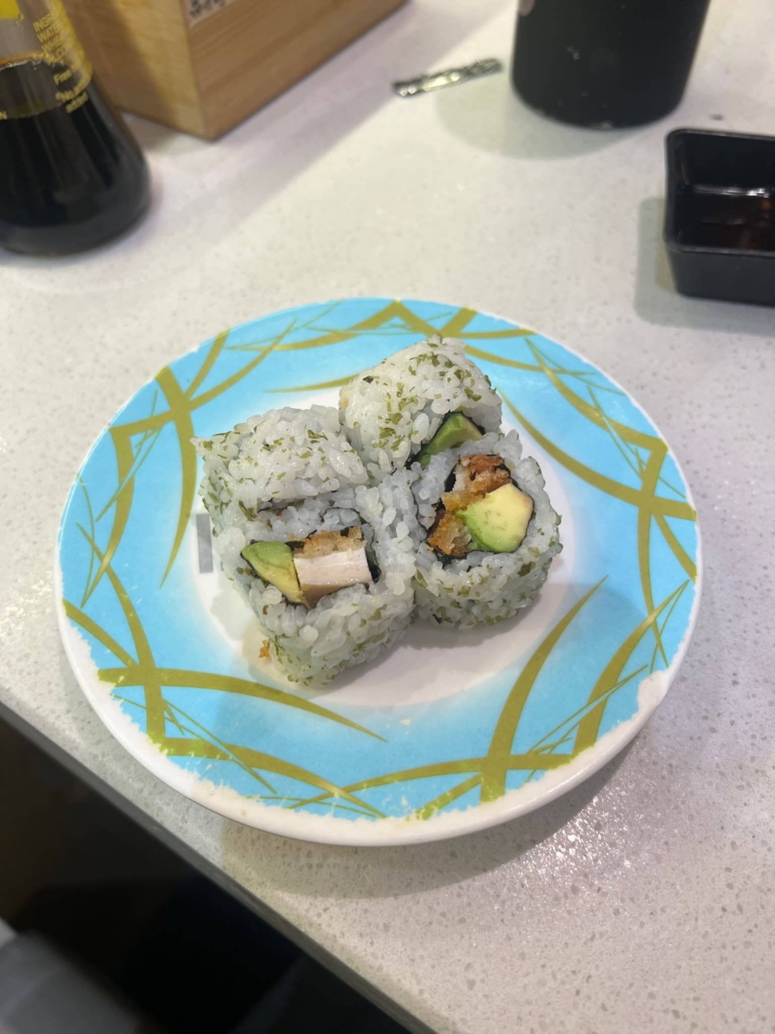 Crispy Chicken Avo Roll at UOBEI - Central Park