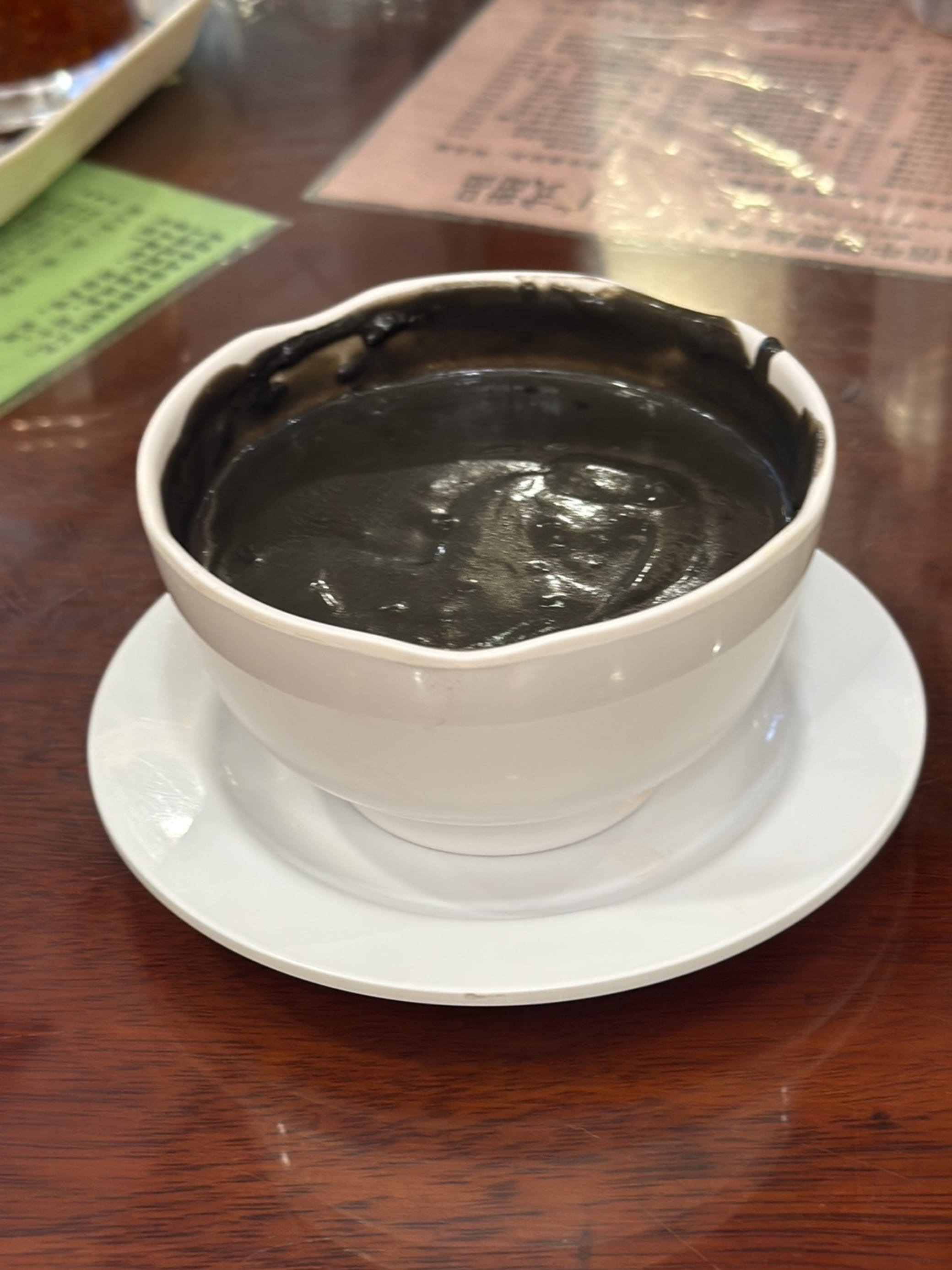 Black Sesame Soup at Nanxin Dessert